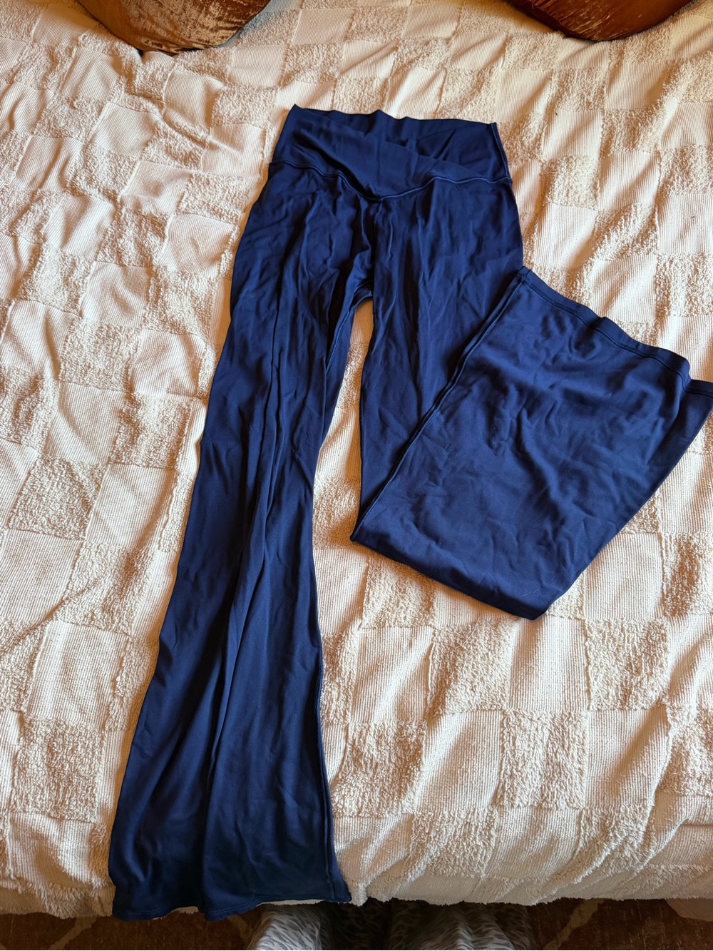 aerie Navy Blue Flare Leggings